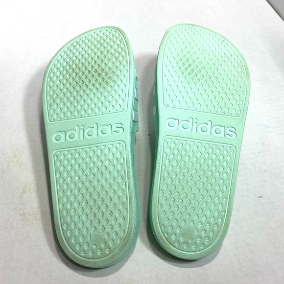 Adidas || Woman’s teal sandals size 8 - Picture 5 of 6